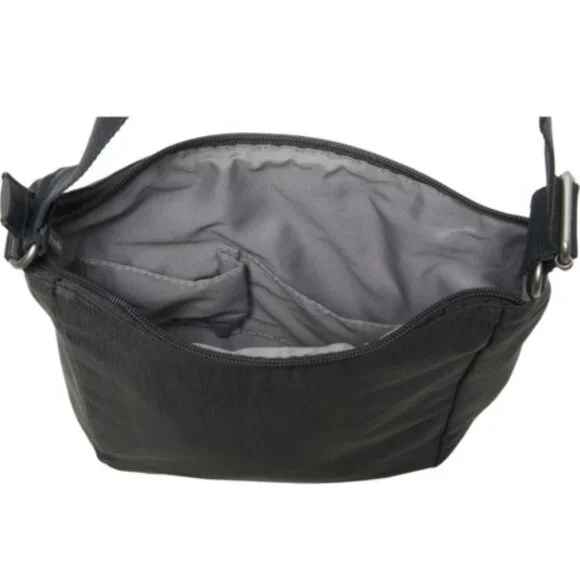 Baggallini Charcoal Town Bagg Crossbody Bag/NWT - Picture 4 of 12